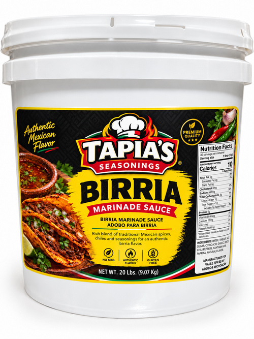 ADOBO PARA BIRRIA 20 LBS