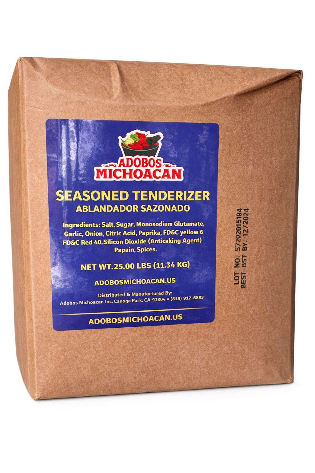 SEASONED TENDERIZER 25 LBS